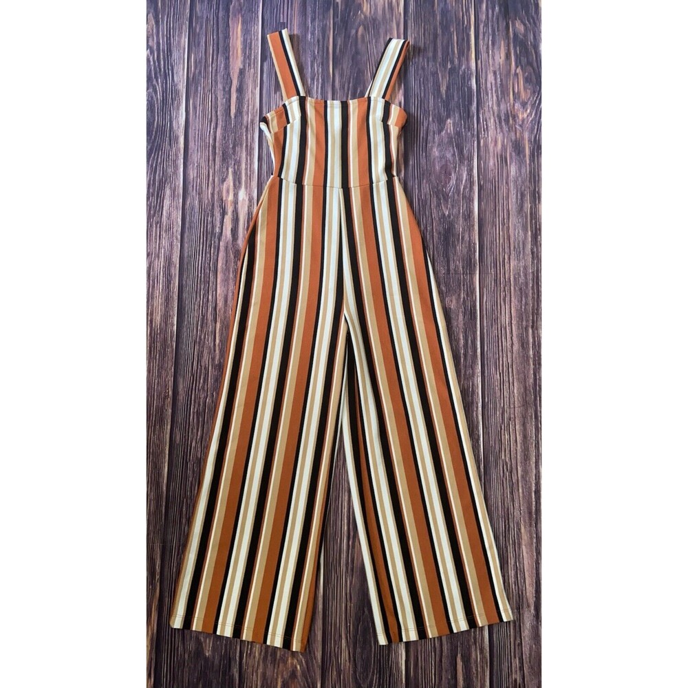 Urban Outfitters Size Small Sleeveless Stretch Knit Cropped Jumpsuit
